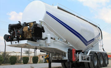 Trailers, cement bulkers